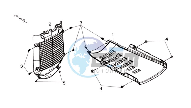 UNDERTAIL / COOLER COWLING