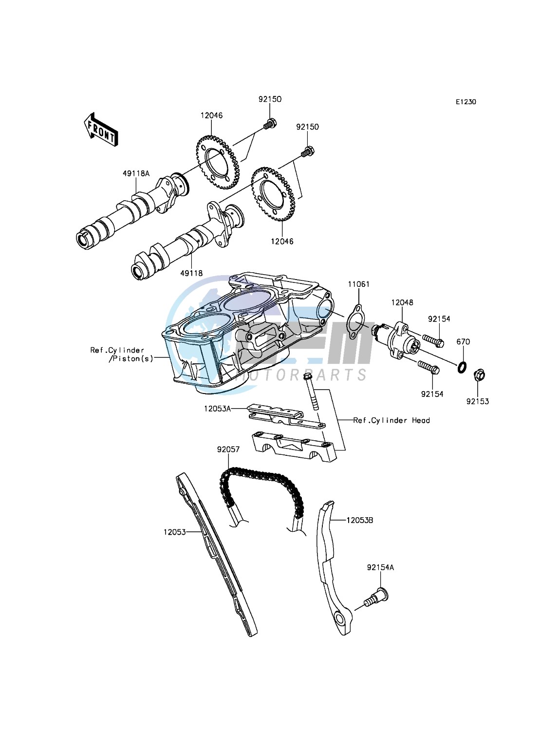 Camshaft(s)/Tensioner