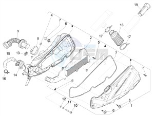 Liberty 50 iGet 4T 3V 25kmh E4 25km/h (EMEA) drawing Air filter