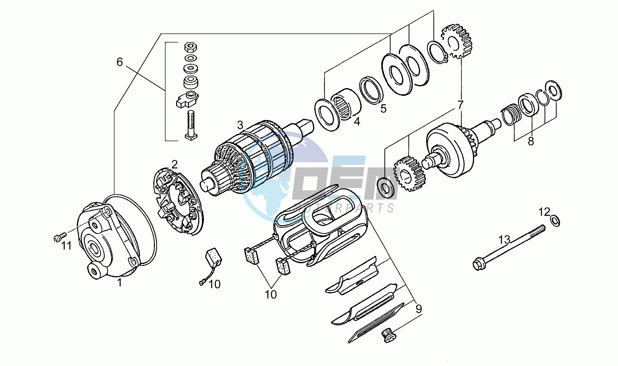 Starter motor