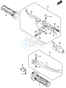 GSX-S125 drawing HANDLE LEVER