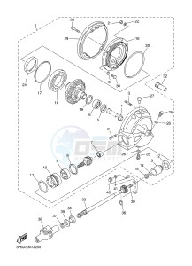 FJR1300A FJR1300A ABS (1MC9 1MCA 1MCB) drawing DRIVE SHAFT