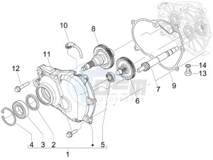 Carnaby 250 4t ie e3 drawing Reduction unit