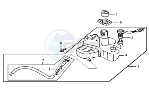 JET BASIX 50 drawing OIL TANK