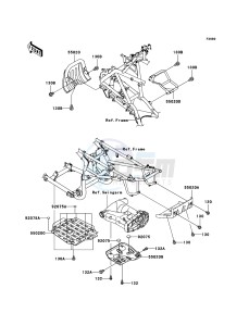 KFX700 KSV700-A2 EU drawing Guard(s)