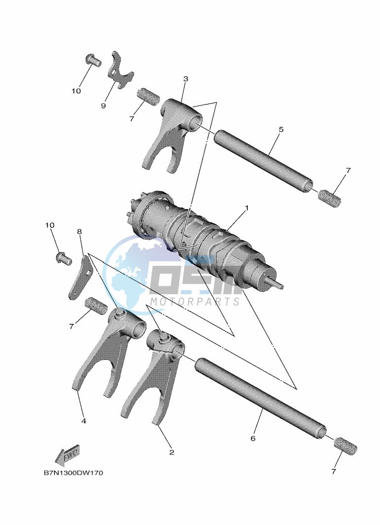 SHIFT CAM & FORK