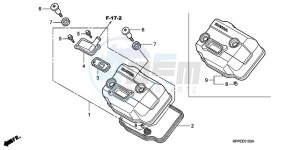 CBR125RW9 Europe Direct - (ED) drawing CYLINDER HEAD COVER