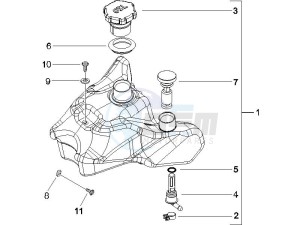 Runner 50 SP drawing Oil tank