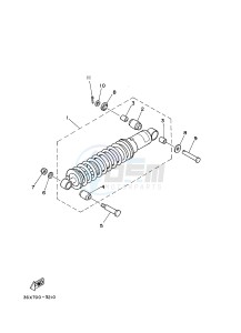 AG200FE (53CD 53CE) drawing REAR SUSPENSION