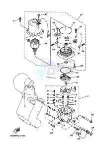 200F drawing POWER-TILT-ASSEMBLY-2