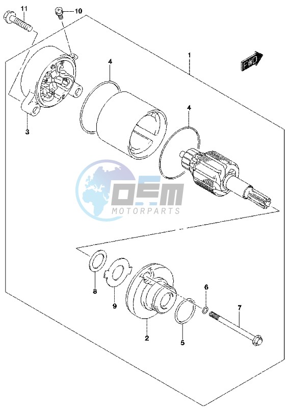 STARTING MOTOR