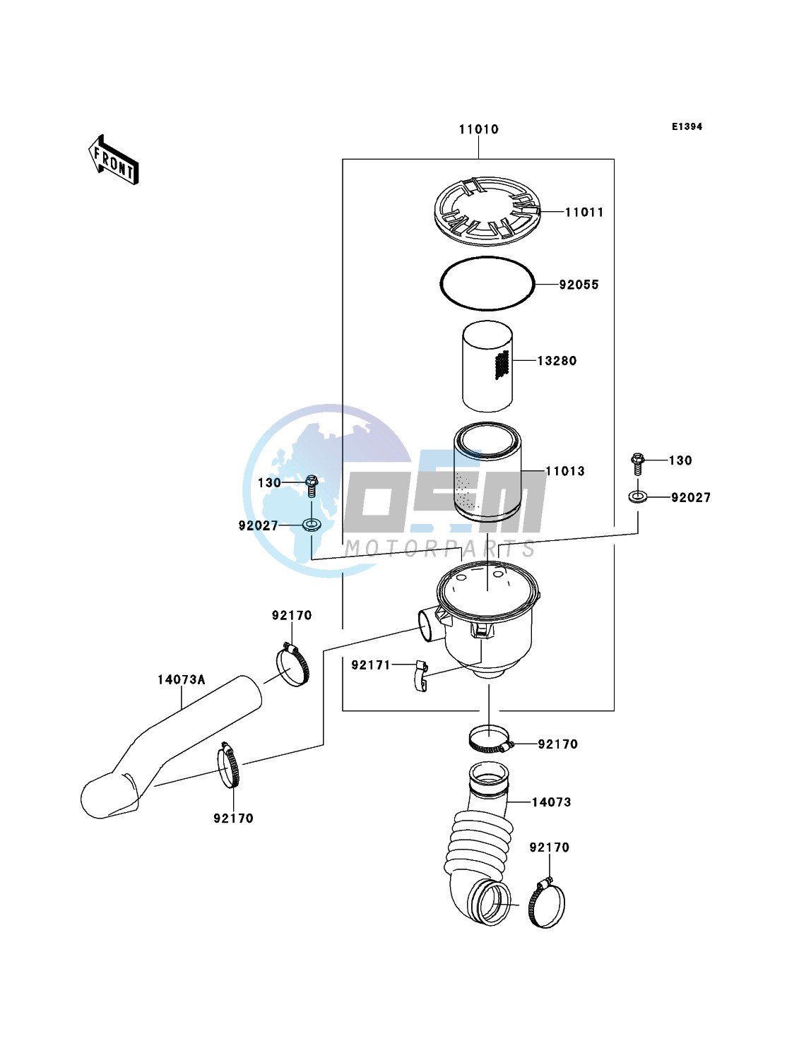 Air Cleaner-Belt Converter