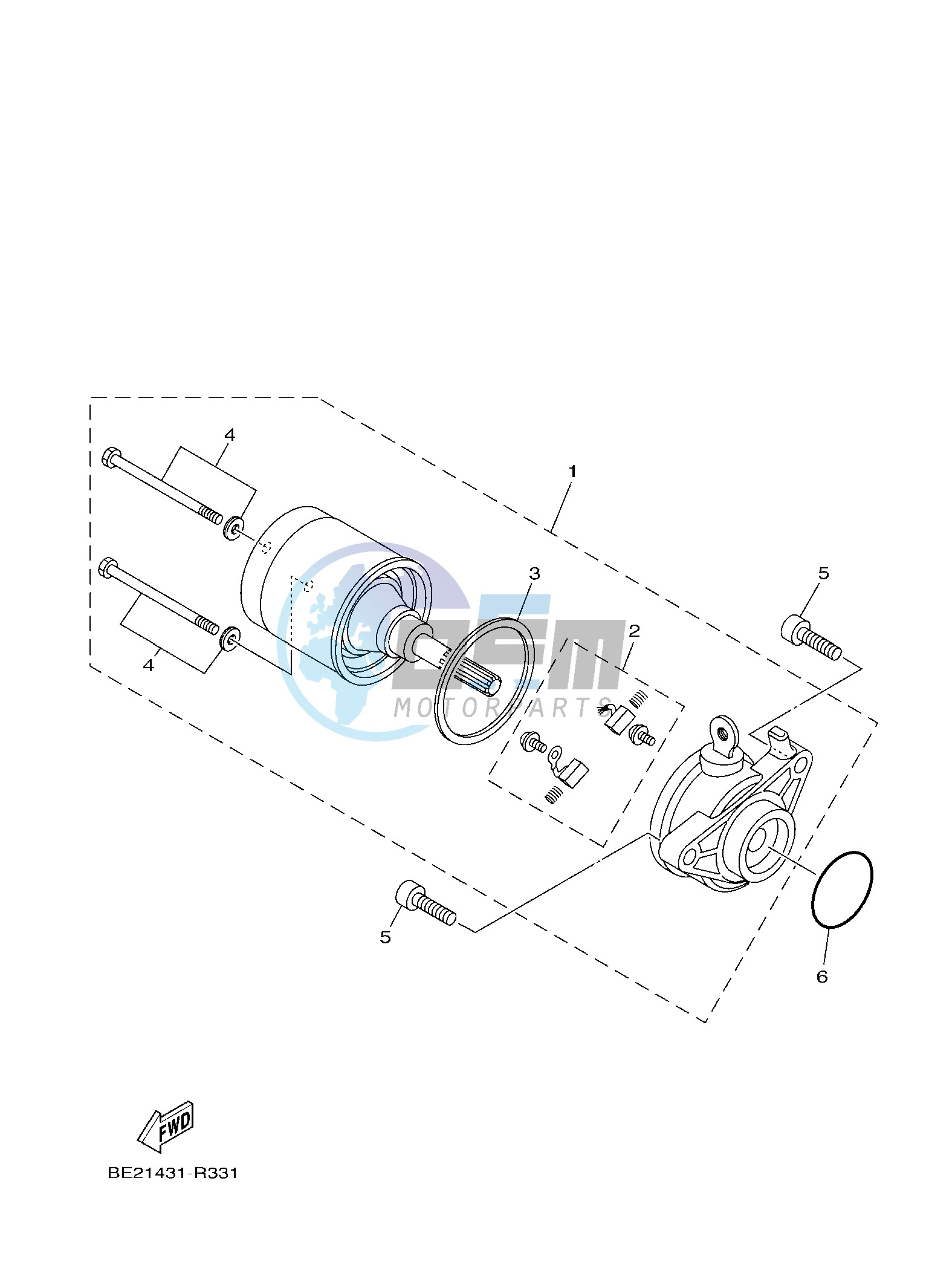 STARTING MOTOR