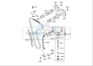 ZZR 250 (EU) drawing CAMSHAFT