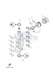 F100DETL drawing CRANKSHAFT--PISTON