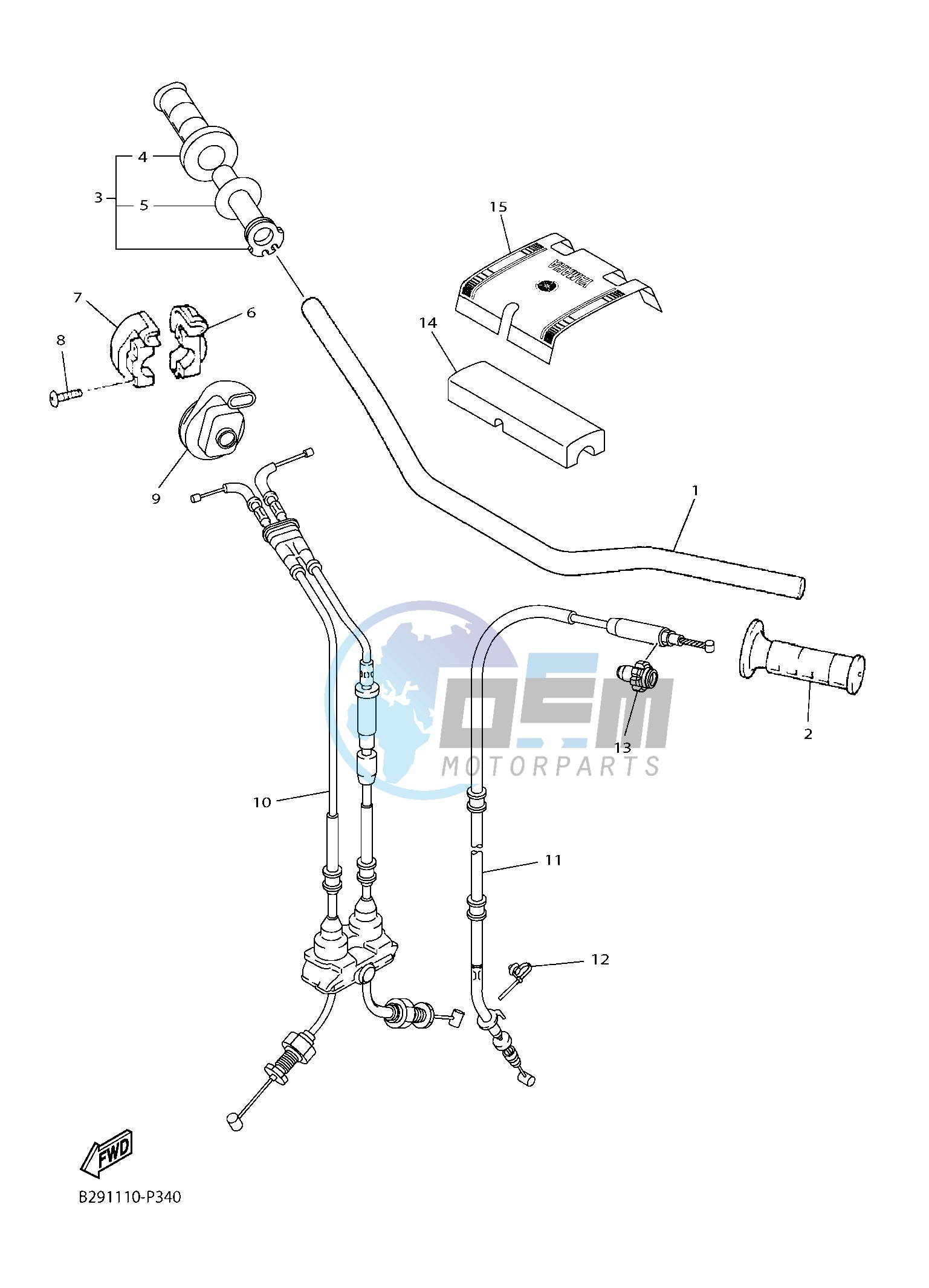 STEERING HANDLE & CABLE