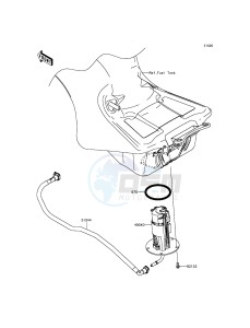 ZZR1400 ABS ZX1400FFFA FR GB XX (EU ME A(FRICA) drawing Fuel Pump