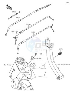 Z1000 ZR1000FFF FR GB XX (EU ME A(FRICA) drawing Cables