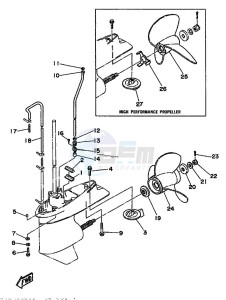 90A drawing LOWER-CASING-x-DRIVE