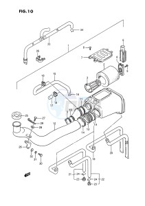 LT-F250 (E28) drawing AIR CLEANER (J K L)