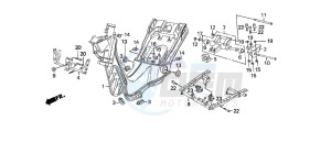 SZX50X X8R-X drawing FRAME BODY