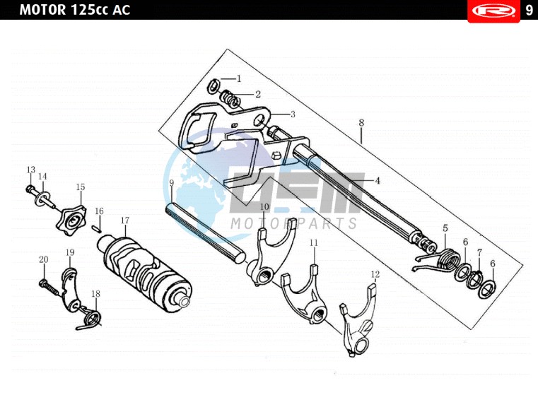 PRE-SELECTOR GEAR