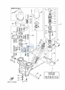 F250BETU drawing TILT-SYSTEM-1