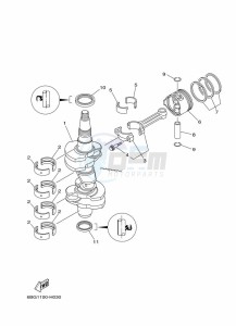 F40JMHD drawing CRANKSHAFT--PISTON