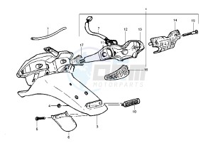 Runner SP 50 drawing Taillight