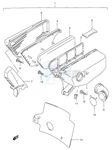 AE50 (E71) drawing AIR CLEANER