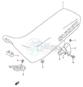 DR350 (E1) drawing SEAT