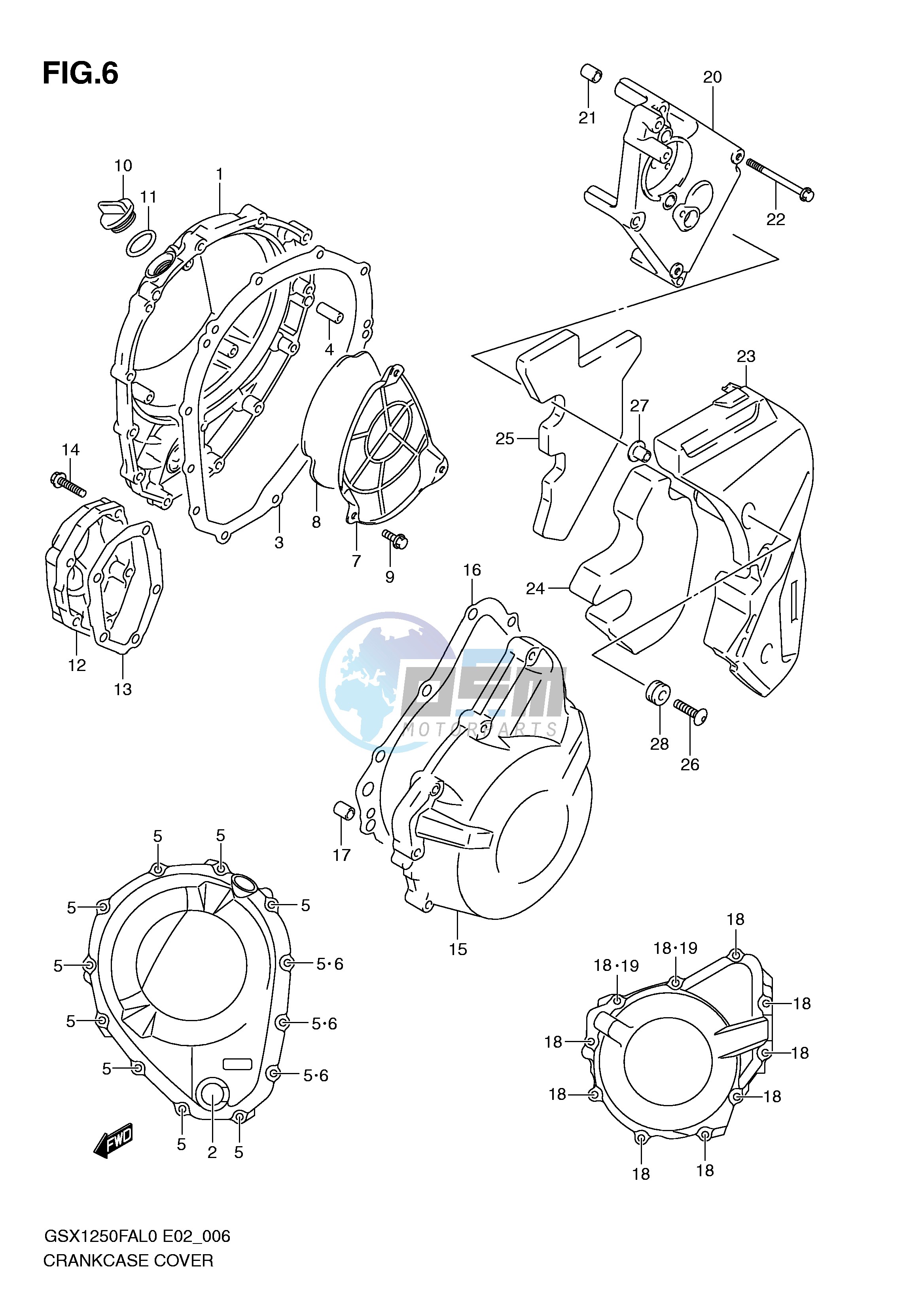 CRANKCASE COVER