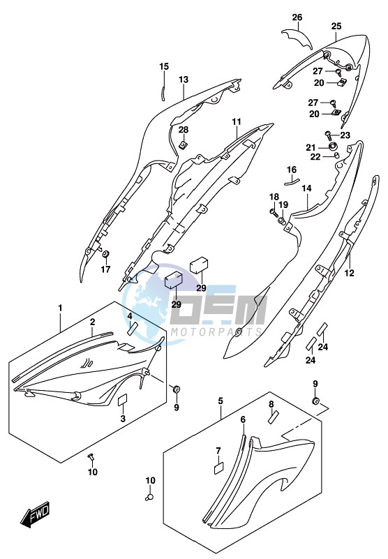 FRAME COVER (GSX-S1000AZL8 E21)