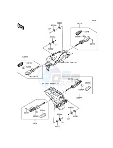 Z300 ABS ER300BGF XX (EU ME A(FRICA) drawing Turn Signals