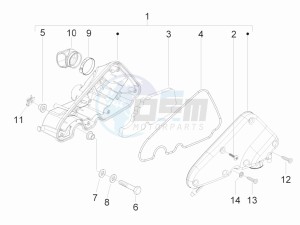 Liberty 50 4t Delivery drawing Air filter