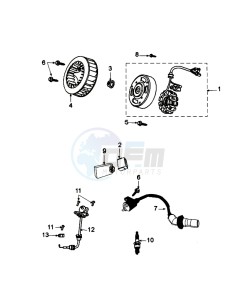 KISBEE A NX drawing IGNITION PART