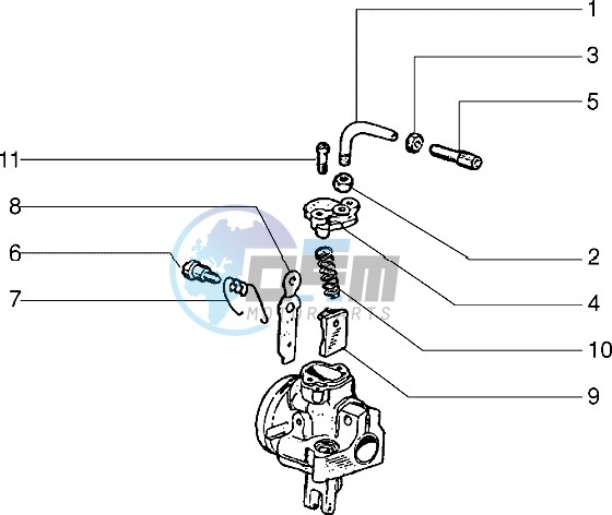 Carburettor component parts