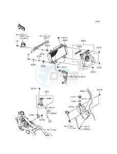 Z300 ER300AFF XX (EU ME A(FRICA) drawing Radiator