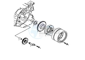 SENDA SM EURO2 - 125 cc drawing STARTING CLUTCH