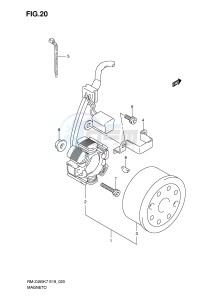 RM-Z450 (E19) drawing MAGNETO