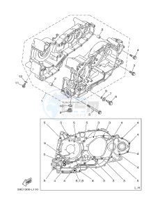 XP500A T-MAX 530 (2PWM) drawing CRANKCASE