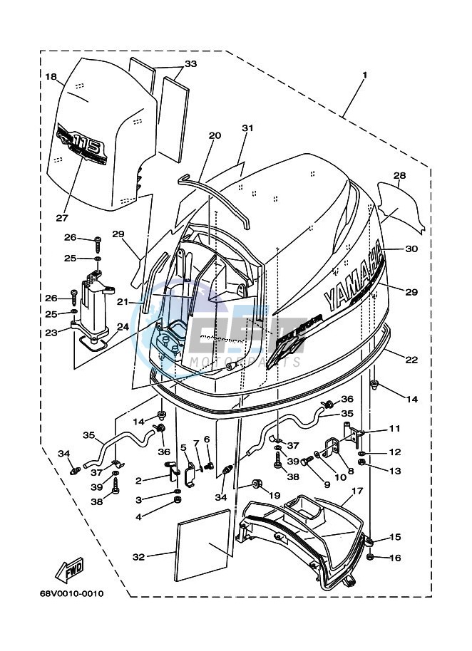 FAIRING-UPPER