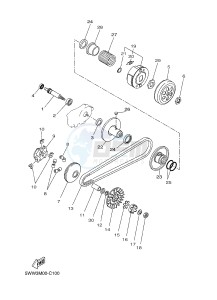 CW50 BW'S (5WWU) drawing CLUTCH