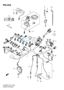 GSR600 (E2) drawing WIRING HARNESS (GSR600AK7 AK8 AK9 AL0 UAK7 UAK8 UAK9 UAL0)