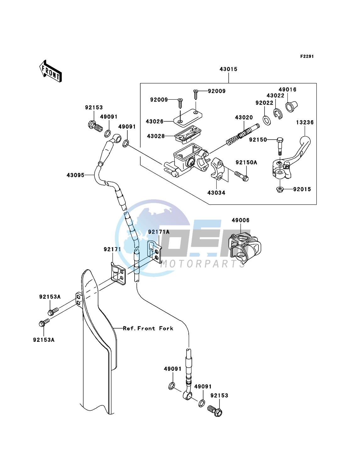 Front Master Cylinder