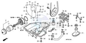 CB1300SA9 KO / ABS BCT TY2 drawing OIL PAN/OIL PUMP