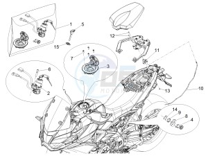 ETV 1200 Caponord Rally (EMEA, APAC) drawing Locks