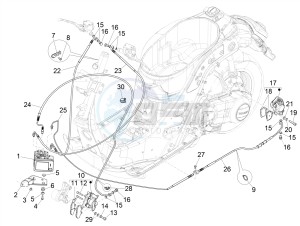 GTV 300 HPE SEI GIORNI IE E4 ABS (EMEA) drawing ABS Brake system