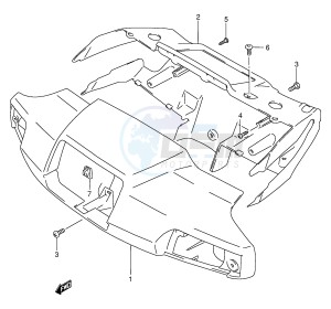 AE50 (E28) drawing HANDLE COVER