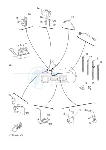 YP250R X-MAX 250 X-MAX 250 (1YS9 1YS9 1YS9) drawing ELECTRICAL 2